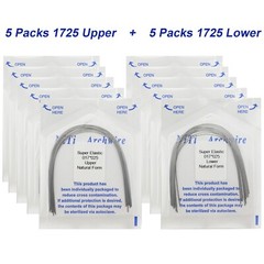 100PCS Dental Orthodontic Arch Wire Niti Natural Form Round Rectangular 16×22 14
