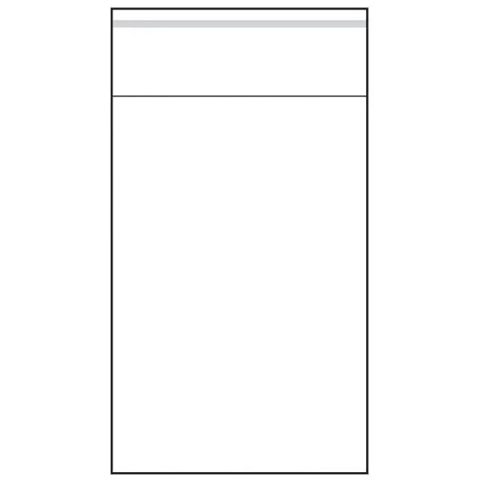 100 ~ 1,000 Ultra Clear OPP Self Adhesive 13″ x 17″ Plastic Bags