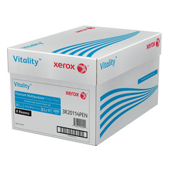 Xerox Vitality 8.5-Inch X 11-Inch Premium Multipurpose Paper, 24 Lbs., 97 Bright
