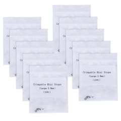 10pcs/Pack Orthodontic Dental Crimpable Hooks Crimpable Mini Stops 0.5mm & 0.8mm
