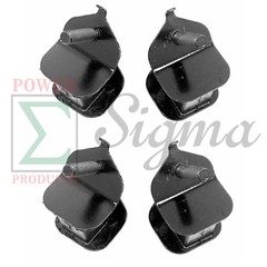 Small 4 PCS Anti Vibration Generator Rubber Motor Mounts For Honda 68325-ZC2-000