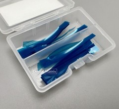 Dental Contoured Anterior Matrix Bands Teeth Restoration Blue Strip Matrice USA