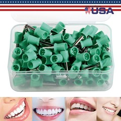 100-1000pcs Dental Rubber Polishing Prophylaxis Cups Brushes Prophy Polisher CUP