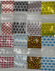 Apple Brand #1515 Baggies – 1.5” x 1.5” – 1,200 Total – Random Assorted Styles
