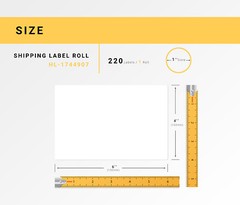 DYMO LW 1744907 4XL 4×6 4″x6″ – (1) to (80) Rolls Shipping Labels – FREE SHIP !
