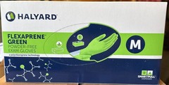 Exam Gloves Halyard FLEXAPRENE 1 Box of 200 Medium Exp 04/2026