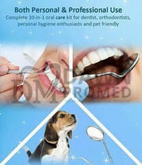 5 Pcs Professional Dental Oral Hygiene Scaler Kit Tools Deep Cleaning Teeth Care