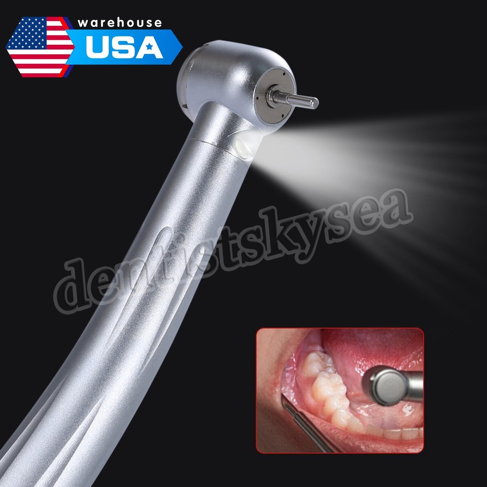 Turbina SANDENT LED Fiber Optic Handpiece E-generator Internal 3 spray 4 holes