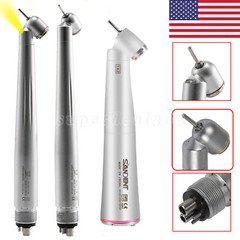 Dental 45° Degree LED optic 1:4.2 Electric Increasing Contra Angle handpiece usa