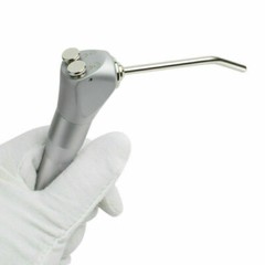 Dental 3 Way Air Water Spray Triple Syringe Handpiece w/ 2 Nozzles Tips Tubes CE