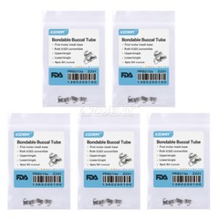 AZDENT Dental Orthodontic Buccal Tube 1st Molar Roth .022″ Bondable Convertible