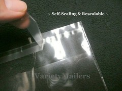 100 Small Reclosable Cello Merchandise Bags 3×5 Clear 1.5 Mil Self-Sealing Bags