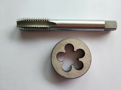 1 set rechte Außengewindeschneider und gewindebohrer M27 X 1 1,25 1,5 2 3mm