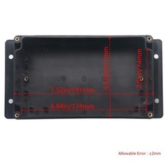 Easy-Customizable Junction Box – 7.87×4.72×2.95 Inch for Project Enclosures