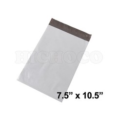 100 ct 7.5×10.5 High Quality White Plastic Poly Mailer Envelope Bag