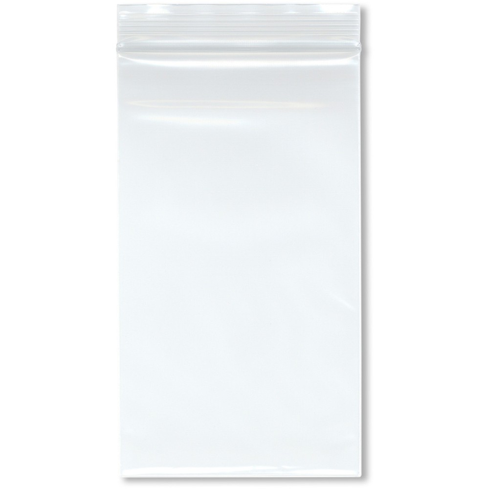 Plymor 4″ x 7″, 4 Mil Heavy Duty Zipper Reclosable Plastic Bags