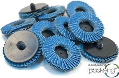 (10pk) 2″ Inch Flap Sanding Disc Type R Quick Change Twist Lock (CHOOSE GRIT!)