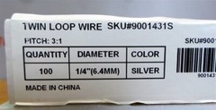 Twin Wire Coil Book Binding Pitch Spines 1/4″ 6.4mm 5/16″ 7.9mm New Lot