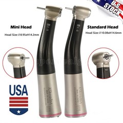 Dental 1:5 Fiber Optic LED Contra Angle Handpiece Internal Four Spray /Cartridge