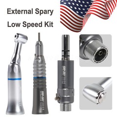 2/4Holes Dental Low Speed Handpiece Push Button Contra Angle E-type For NSK az