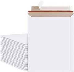 100-1000 Flat Photo Mailer Document Envelopes Cardboard Self Seal 9″x11.5″ 6″x8″