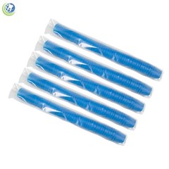 100 PCS DENTAL DISPOSABLE PLASTIC DAPPEN DISH FOR ACRYLIC PROPHY BLUE