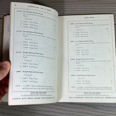 OEM CAT Caterpillar Parts Book No. 8 Ripper s/n 53E1 UP Form UE034136 Vtg 1967