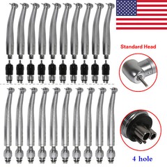 1-10*NSK/KAV Style Dental High Speed Turbine Handpiece Swivel Coupler 4 Holes