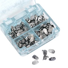 Dental Orthodontic Buccal Tubes 1st/2nd Molar Non-Conv Roth MBT 022 018 AZDENT