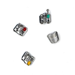 Dental Orthodontic Brackets Roth MBT Edgewise 018 022 Mini Standard Set