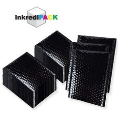 InkrediPack™ 4X8 #000 – 300 Pack – Metallic Bubble Mailers (Usable Size: 4X7)
