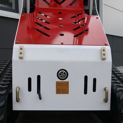 Mini Skid Steer Loader Tracked 13.5HP Stand-on Compact Skid Steer USA Stock