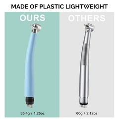 USA Dental LED E-generator High Speed Handpiece 3 Way Spray Push Button 2/4Holes