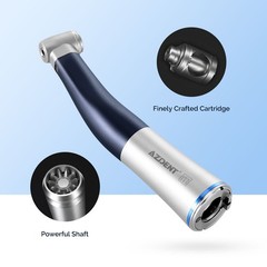 Dental LED Brushless Electric Micro Motor E-Type /1:1 LED Contra Angle Handpiece