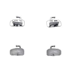 1box Dental Orthodontic Single Buccal Tubes Molar 1st Roth 0.022 Bondable Mesh