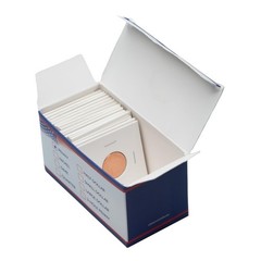 100 Nickel 2×2 Cardboard Coin Flips with Mylar Windows Archival Safe 100.0