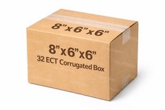 8x6x6 Shipping Boxes Corrugated Mailers 50 100 200 Pack 32 ECT Cardboard Box