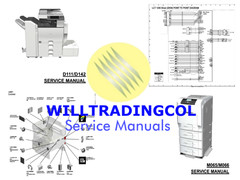Ricoh Aficio SP 3500N, 3510,Service manuals parts, peripherals, diagrams. PDF