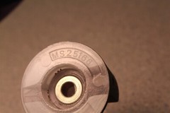 NEW Unknown Brand Test Equiptment Grey Pointer Knob MS25166 *FREE SHIPPING*