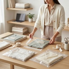 200ct Clear Cello Bags Adhesive 9” x 12” (22.9 x 30.5cm) – 1.4 Mil Extra Th…