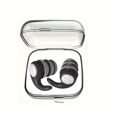 Reusable Silicone Ear Plugs Noise Cancelling Earplugs Protector Study Sleep Swim