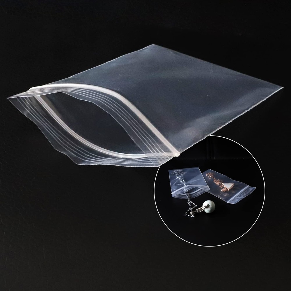 Small Plastic Bags 2×3, 400pcs, Transparent Small Plastic Bags for Pills, Cl…