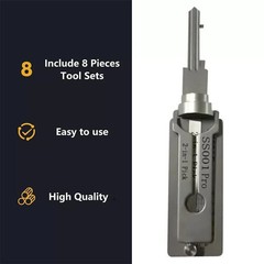 2 in1 Key Decoder Precision Hook Pickup Kit for SC1 SC4 KW1 AM5 M1MS2 LW5