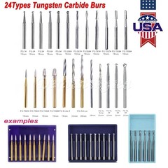 Surgical/ Carbide Burs for High Speed Handpiece Round Cone Bur Diamond FG Dental