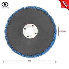 10Pack 4″ Purple And Blue Paint Stripping Discs for Angle Grinder Metal Rust