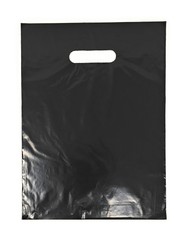 100 Pack 12″ x 15″ with 1.5 mil Thick – Black Merchandise Plastic Shopping Bags