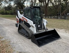 2023 BOBCAT T66 ENCLOSED CAB SKID STEER LOADER – AC/HEAT- LOADED OPTIONS -340 HR