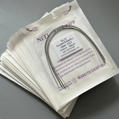 10Pcs/Pack Dental Orthodontic Arch Wire Super Elastic Niti Round Natural Form