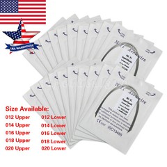 10pcs/pk Dental Orthodontic Niti Arch Wire Round Ovoid Form all size option st