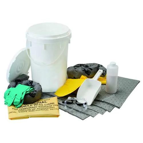 1 PC Brady ‘SKA-BKTBASE Spill Kit, 5 gal Volume Absorbed per Kit, 6 1/2 gal